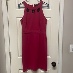 EUC Banana Republic Square Keyhole Neckline size 6 Mulberry Shift Dress